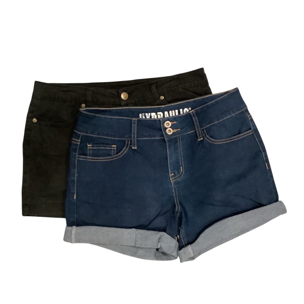 🖤Hydraulic & Faded Glory Bundle Women's Both Shorts 1 Price! Size 10🖤